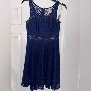 American Rag Blue Lace Dress